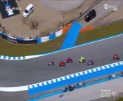 Pecco Bagnaia overtakes two from nabil scania overtaking