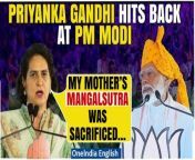 Congress general secretary Priyanka Gandhi Vadra launched a scathing critique against Prime Minister Narendra Modi, rebuking his recent comments regarding &#92;