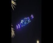 Video: Driverless car, giant flacon… drone show lights up sky in Abu Dhabi’s Yas Island from pou sky jump song