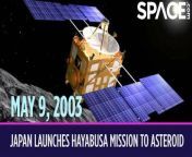 On May 9, 2003, the Japan Aerospace Exploration Agency launched the first-ever asteroid sample return mission, Hayabusa. &#60;br/&#62;&#60;br/&#62;This was also the first mission to land on an asteroid. Hayabusa would spend about two years chasing down a near-Earth asteroid called 25143 Itokawa. It then landed on the asteroid, scooped up some samples, and returned to Earth in 2010. Hayabusa may have accomplished its mission, but it was also constantly plagued with technical difficulties. The problems started six months after the launch, when a huge solar flare damaged the solar arrays. This reduced the amount of power the solar panels could supply to its ion engines, so it look an extra three months to reach the asteroid. After finally getting there, Hayabusa tried to drop off a tiny robotic lander called MINERVA, but it drifted off into space without even touching the asteroid. Hayabusa itself made two separate landing attempts, both of which were riddled with problems that put the spacecraft into safe mode. But somehow it still managed to bring some asteroid dust back to Earth.