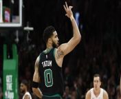 Boston Celtics Dominating as FavoritesAgainstt Cleveland from the claoud ma