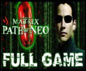 Matrix Path of Neo FULL GAME Longplay (PS2, XBOX, PC) HD 1080p from football games free pc download