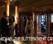 Michael The GlitterKing - An evening at Cannes Film Festival