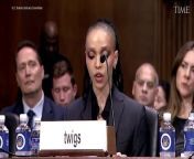 British singer-songwriter FKA twigs, born Tahliah Debrett Barnett, testified before the U.S. Senate Judiciary Subcommittee on Intellectual Property on Tuesday about the dangers of artificial intelligence.