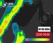 NCM heavy rain forecast from rain rumey