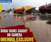 Heavy rain and thunderstorms disrupted normalcy in Abu Dhabi and Dubai as flight operations were hampered and bus services suspended in Dubai following the downpour. Reports indicated five inbound flights to Dubai were diverted, with numerous cancellations affecting arrivals and departures. &#60;br/&#62; &#60;br/&#62; &#60;br/&#62;#DubaiFloods #Dubai #DubaiWeather #DubaiWeatheralert #UAE #DubaiClimate #AbuDhabi #WeatherAlert #Worldnews #Oneindia #Oneindianews &#60;br/&#62;~HT.99~PR.152~ED.103~