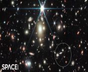 Take a journey to the James Webb Space Telescope&#39;s stunning view of giant galaxy cluster WHL0137-08. &#60;br/&#62;&#60;br/&#62;Credit: Space.com &#124; zoom-in courtesy: NASA, ESA, CSA, Alyssa Pagan (STScI) / Acknowledgment: NSF&#39;s NOIRLab, Akira Fujii DSS &#124; edited by Steve Spaleta