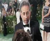 Jerry Seinfeld reflects on his appearance in the final episode of &#39;Curb Your Enthusiasm&#39; while chatting with The Hollywood Reporter on the Met Gala steps. Plus, he shares why he thinks Larry David would be &#92;