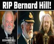 Actor Bernard Hill, best known for roles in Titanic and Lord of the Rings, has died aged 79. Watch video to know more &#60;br/&#62; &#60;br/&#62;#BernardHill #RIPBernardHill #BernardHillPassesAway&#60;br/&#62;~PR.126~ED.134~