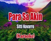 Song Title: Para Sa Akin&#60;br/&#62;Artist/Singer: Sitti Navarro&#60;br/&#62;Original Song: &#60;br/&#62;MIDI Karaoke Version by: Esor&#60;br/&#62;&#60;br/&#62;I hope you enjoyed this karaoke video! Please LIKE and SHARE!&#60;br/&#62;SUBSCRIBE for more karaoke videos. Thank you!&#60;br/&#62;&#60;br/&#62;➤ Audio Editing App: Cakewalk for the MIDI karaoke file contain both the musical data (such as notes, tempo, and instrument settings) and the lyrics data (the timing and content of the lyrics). &#60;br/&#62;When played on a compatible device or software, the lyrics are synchronized with the music, allowing users to sing along.&#60;br/&#62;➤ MIDI Karaoke Players: VanBasco &amp; Roland Sound Canvas VA&#60;br/&#62;➤ Video Editing Apps:Adobe Premiere Pro, Adobe After Effects &amp; Adobe Photoshop&#60;br/&#62;&#60;br/&#62;FOLLOW ME: &#60;br/&#62;FACEBOOK1: https://facebook.com/esorkaraoke&#60;br/&#62;FACEBOOK2: https://facebook.com/esorkaraoke2&#60;br/&#62;INSTAGRAM: https://instagram.com/esorkaraoke&#60;br/&#62;TIKTOK: https://tiktok.com/@esorkaraoke&#60;br/&#62;TWITTER: https://twitter.com/esorkaraoke&#60;br/&#62;&#60;br/&#62;#esor #esorkaraoke #karaoke &#60;br/&#62;#karaokewithlyrics #karaokeversion &#60;br/&#62;#midikaraoke #videoke &#60;br/&#62;&#60;br/&#62;Disclaimer! &#60;br/&#62;No copyright is claimed and to the extent that material may appear &#60;br/&#62;tobe infringed, I assert that such alleged infringement &#60;br/&#62;is permissible under fair use principles and U.S. copyright law &#60;br/&#62;under section 107 of the copyright Act 1976.&#60;br/&#62;All credits go to the right owners and its record Labels.&#60;br/&#62;&#60;br/&#62;No copyright infringement intended. This is just a fan-made karaoke video for the song.&#60;br/&#62;If you believe material have been used in an unauthorized manner, &#60;br/&#62;please contact (esorkaraoke@gmail.com).
