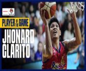 PBA Player of the Game Highlights: Jhonard Clarito makes impact in Rain or Shine's Game 2 victory over TNT from full match shine 16 rain vs ivelisse