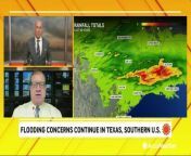 AccuWeather Flooding Expert Alex Sosnowski discusses the river levels and flooding situation in eastern Texas.