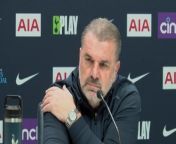 Postecoglou not aiming for fourth but looking for wins to see where Spurs can go&#60;br/&#62;&#60;br/&#62;Enfield training centre, London, UK
