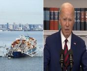 &#39;We are with you&#39;, Biden tells Baltimore after Key Bridge collapseUS pool