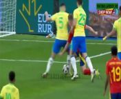 Spain vs Brazil 3-3 Highlights & All Goals 2024 HD from brazil coratia