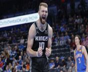 Domantas Sabonis Stands Out in Kings vs. Mavericks Game from hgn tx