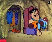 The Flintstones _ Season 5 _ Episode 1 _ Why he's wearing boxing gloves _ from little girl wearing collar