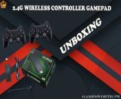 Experience gaming freedom with our 2.4G wireless controller gamepad. Designed for comfort, precision, and versatility, this gamepad offers an immersive gaming experience across multiple platforms.&#60;br/&#62;&#60;br/&#62;Key Features:&#60;br/&#62;&#60;br/&#62;Wireless Connectivity: Enjoy lag-free gaming with 2.4GHz wireless technology. Say goodbye to tangled wires and experience unrestricted movement.&#60;br/&#62;&#60;br/&#62;Universal Compatibility: This gamepad is compatible with a wide range of devices including PCs, gaming consoles (such as PlayStation and Xbox), smartphones, and tablets, making it a versatile choice for all your gaming needs.&#60;br/&#62;&#60;br/&#62;Ergonomic Design: Ergonomically designed for long gaming sessions, this controller fits comfortably in your hands, reducing fatigue and improving gameplay comfort.&#60;br/&#62;&#60;br/&#62;Precision Controls: Equipped with responsive buttons, triggers, and joysticks, this gamepad offers precise control over your games, ensuring an immersive and accurate gaming experience.&#60;br/&#62;&#60;br/&#62;Long Battery Life: With a built-in rechargeable battery, you can enjoy extended gaming sessions without worrying about running out of power. The included USB cable allows for convenient charging between gaming sessions.&#60;br/&#62;&#60;br/&#62;Plug and Play: Setup is quick and easy – simply plug in the wireless receiver, sync the controller, and start gaming instantly.&#60;br/&#62;&#60;br/&#62;Specifications:&#60;br/&#62;&#60;br/&#62;Wireless Technology: 2.4GHz&#60;br/&#62;Compatibility: PC, gaming consoles, smartphones, tablets&#60;br/&#62;Battery Life: Up to [X] hours&#60;br/&#62;Charging Interface: USB&#60;br/&#62;Color Options: [Available color options]&#60;br/&#62;Package Contents:&#60;br/&#62;&#60;br/&#62;1 x 2.4G Wireless Controller Gamepad&#60;br/&#62;1 x Wireless Receiver&#60;br/&#62;1 x USB Charging Cable&#60;br/&#62;1 x User Manual&#60;br/&#62;Upgrade your gaming experience with our 2.4G wireless controller gamepad. Whether you&#39;re battling enemies, racing through virtual worlds, or exploring vast landscapes, this controller delivers unmatched performance and comfort.&#60;br/&#62;&#60;br/&#62;Games Worth brings a great online gaming products store for all those who are looking for unique and latest Gaming products&#60;br/&#62;&#60;br/&#62;&#60;br/&#62;Download Our App = https://play.google.com/store/apps/de...&#60;br/&#62;&#60;br/&#62;&#60;br/&#62;Visit Website = https://gamesworth.pk/&#60;br/&#62;Follow&#60;br/&#62;Instagram= https://www.instagram.com/gamesworth.pk/&#60;br/&#62;Follow&#60;br/&#62;Facebook page = https://www.facebook.com/GamesWorth.pk/&#60;br/&#62;Follow&#60;br/&#62;Daraz Store = https://www.daraz.pk/shop/games-worth...