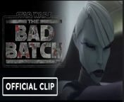 Take a look at this latest clip from Episode 9 of Star Wars: The Bad Batch Final Season titled &#39;The Harbinger&#39; as Star Wars animated legend Asajj Ventress shows Omega the ways of The Force leading to an unexpected encounter with a creature that lies below the waters.&#60;br/&#62;&#60;br/&#62;Star Wars: The Bad Batch is executive produced by Dave Filoni (“Ahsoka,” “The Mandalorian”), Athena Portillo (“Star Wars: The Clone Wars,” “Star Wars Rebels”), Brad Rau (“Star Wars Rebels,” “Star Wars Resistance”), Jennifer Corbett (“Star Wars Resistance,” “NCIS”) and Carrie Beck (&#92;
