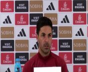 Arsenal boss Mikel Arteta on the fitness of Bukayo Saka, Gabriel and Gabriel Martinelli as they prepare to face Manchester City&#60;br/&#62;London, UK