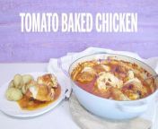 Rich with tomatoes and mozzarella, this baked chicken is a delicious family meal that you can prep in minutes.